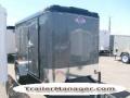 Charcoal Grey 10ft Bumper Pull Cargo Trailer