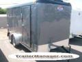 Charcoal Grey 14ft Cargo Trailer