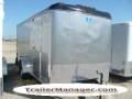 Silver 16ft Flat Front Cargo Trailer