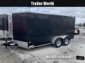 2024 Covered Wagon Trailers S-7X14TA-Silver Enclosed Cargo Trailer