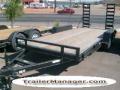 Dovetail and Ramps 18ft Equipment Trailer