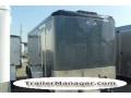 14FT SILVER CARGO TRAILER W/FLAT FRONT