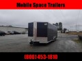  Covered Wagon Trailers 8.5x24  bkSpread axles ramp door Enclosed Cargo Stock# ECCW8524-69940
