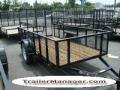 10ft Utility Trailer w/Tall Mesh Sides