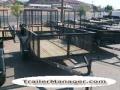 8ft SA Utility Trailer w/Expanded Metal Sides