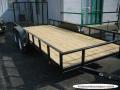 16ft Steel Wood Deck Utility Trailer