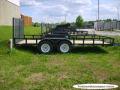 16FT Tandem 3500lb Axle Wood Deck Utility Trailer 