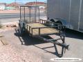 10FT UTILITY TRAILER W/ TREATED LUMBER DECK