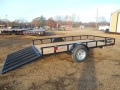 Utility Trailer 12ft w/Rear Expanded Metal Gate