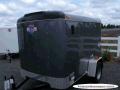 8FT CHARCOAL FLAT FRONT CARGO TRAILER 