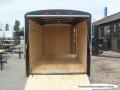 12ft WHITE CARGO TRAILER W/FLAT FRONT
