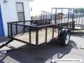 High Expanded Metal Sides Utility Trailer 10ft