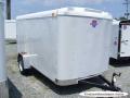 12FT S/A WHITE WITH SPARE TIRE - Double Door