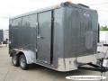 14ft Charcoal Cargo Trailer w/7 Foot Interior Height