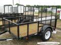 8ft Tall Expanded Metal Sides Utility Trailer