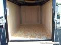 10ft Single Axle Cargo Trailer Flat Front WHITE With Ramp