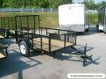 8ft High Sides Single Axle Utility Trailer