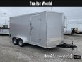 2024 7X16TA Double Doors Enclosed Cargo Trailer