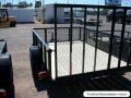 10ft Single Axle Black with Wood Deck-High Sides