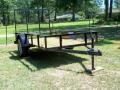 5' x 10' Bumper pull trailer with gate