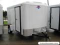 12ft  WHITE With Ramp Cargo Trailer