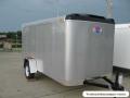 12ft Silver Flat Front Cargo Trailer