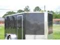 Charcoal Grey 16ft Enclosed Cargo Trailer W/Ramp Door