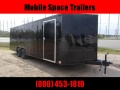 8.5X24 Black 7K Blackout Semi-Screwless Carhauler Enclosed Cargo Trailer