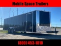 8.5X24 Black 10K Black Semi-Screwless Carhauler Enclosed Cargo Trailer