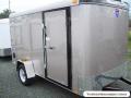 12ft Single Axle CHAMPAGNE  With Double Door