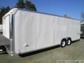 24FT CARGO TRAILER W/D-RINGS AND CABINETS