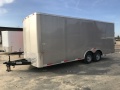 PEWTER FLAT FRONT CARGO TRAILER 20FT