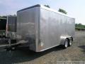 16ft Silver Flat Front Cargo Trailer