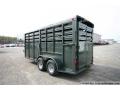 16 FT GN STOCK TRAILER W/7 FOOT INTERIOR