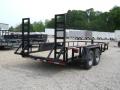 16FT EQUIPMENT TRAILER  WITH FOLD UP RAMPS