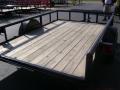10FT TILT BED UTILITY TRAILE W/TREATED LUMBER DECKING