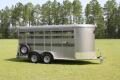 2021 K and K Trailers Bumper Pull Livestock Trailer Stock# K & K Bumper Stock Trailer