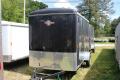 Black CARRY-ON 6X12 CGR  Enclosed Cargo Trailer 