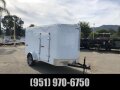 Mirage Trailers-White  XPS610SA Enclosed Cargo Trailer 