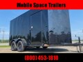 7X14 7k Blackout Tandem Ramp Door Enclosed Cargo Trailer