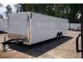 White 24ft Enclosed Trailer 5200# axles
