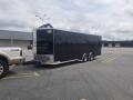  Covered Wagon Trailers 8.5x24  bkSpread axles ramp door Enclosed Cargo