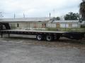 30ft gooseneck flatbed trailer w/Wood Decking
