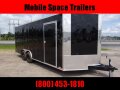 8.5X20 10K Black Semi-Screwless Carhauler Enclosed Cargo Trailer 