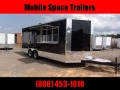 8.5x20 enclosed cargo 3x6 glass and sceen 3 Bay Sink Concession Vending Concession Trailer 