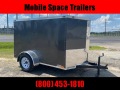5x8 V-Nose w/ Swing door Enclosed Cargo Trailer