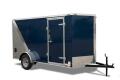 12ft Single Axle V-nose, 3500lb Cargo Trailer-Two Toned