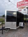 5x8 V-Nose w/ Swing door Enclosed Cargo Trailer 