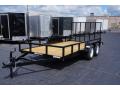 14FT UTILITY TRAILER WITH WOOD DECK