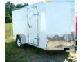 Cargo Trailer 12ft V-nose with Ramp